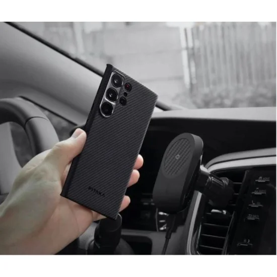 Pitaka S23Plus Magez Black,Grey Twill Case